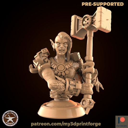 Troll Paladin - Unpainted Miniature