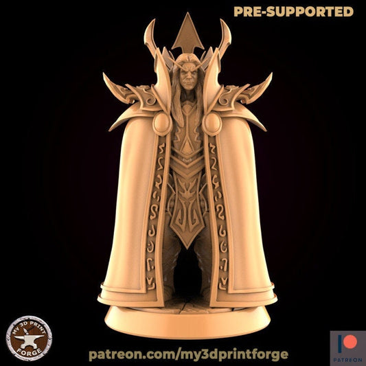 Elf Archmage - Unpainted Miniature