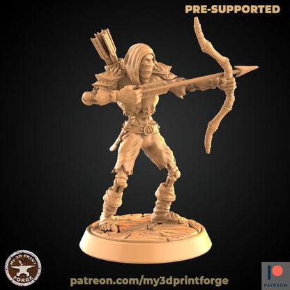 Undead Archer - Unpainted Miniature