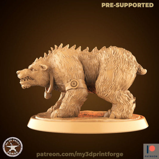 Bear - Unpainted Miniature