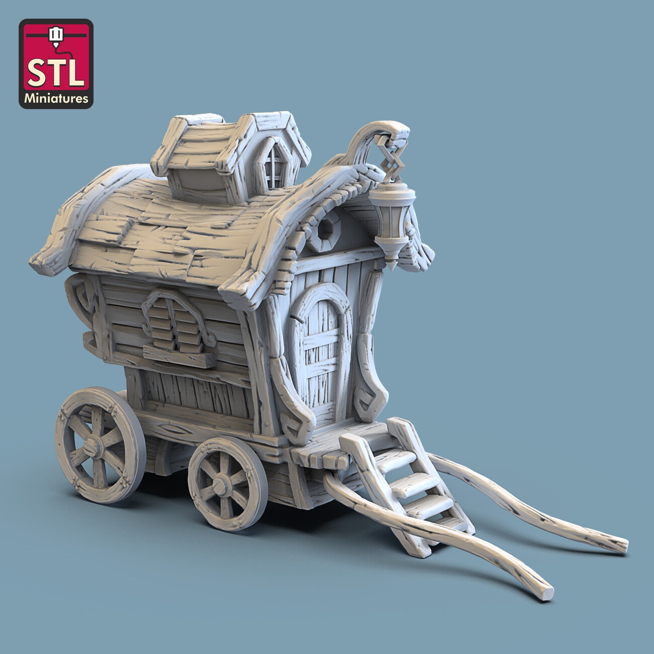 Carnival Wagon - Unpainted Miniature