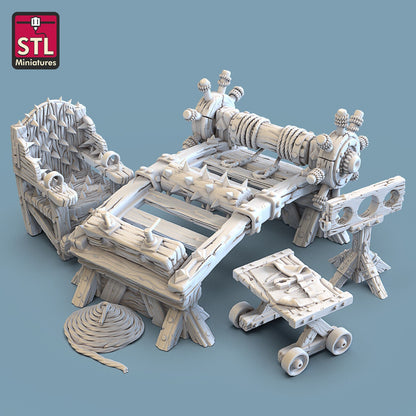 Torture Chamber Set - Unpainted Miniature