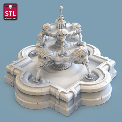 Fountain - Unpainted Miniature