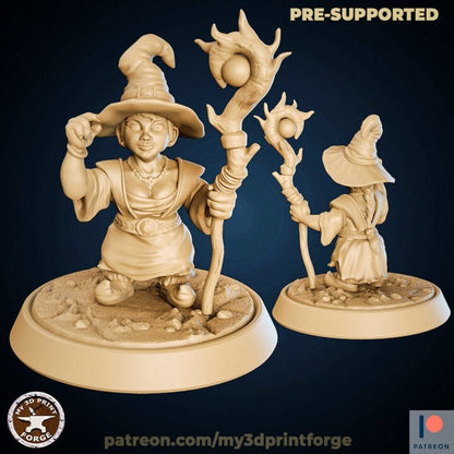 Gnome Witch - Unpainted Miniature