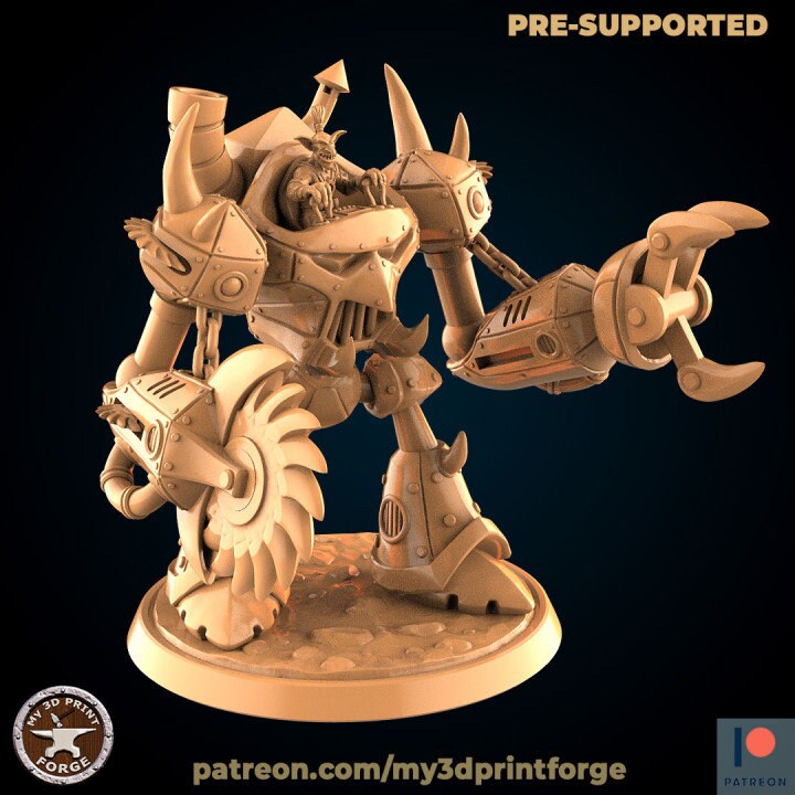 Goblin Shredder - Unpainted Miniature