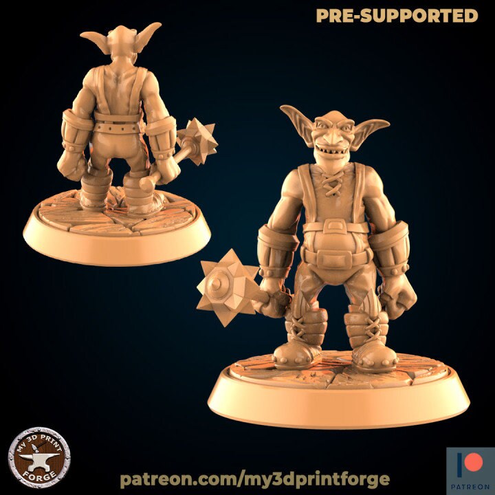 Goblin Worker - Unpainted Miniature