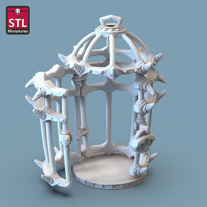 Jail Cage - Unpainted Miniature