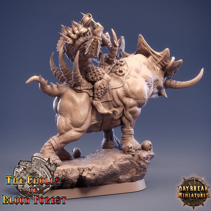 Gnoll Rider - Unpainted Miniature