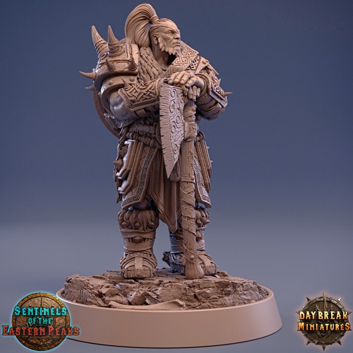 Gazer Hundredscar - Human Barbarian