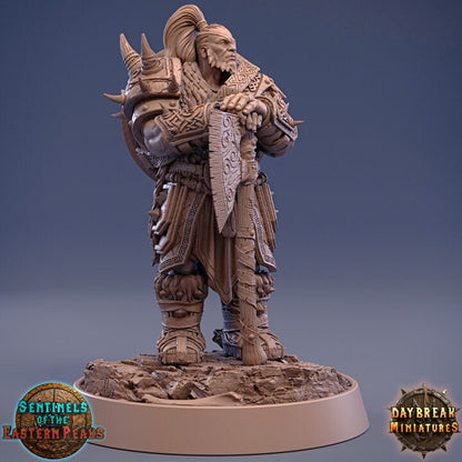 Gazer Hundredscar - Human Barbarian