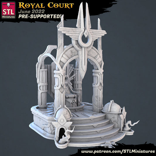 Throne Base - Royal Court Set