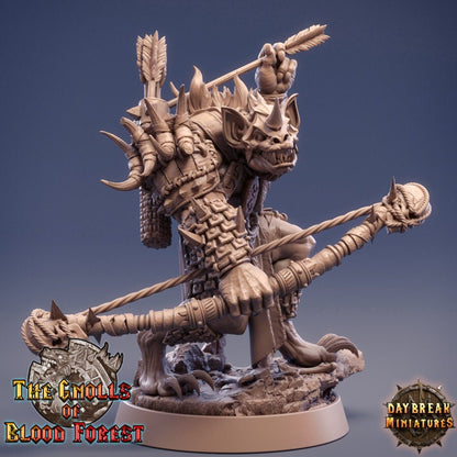 Corm Carcass - Gnoll Archer - Unpainted Miniature