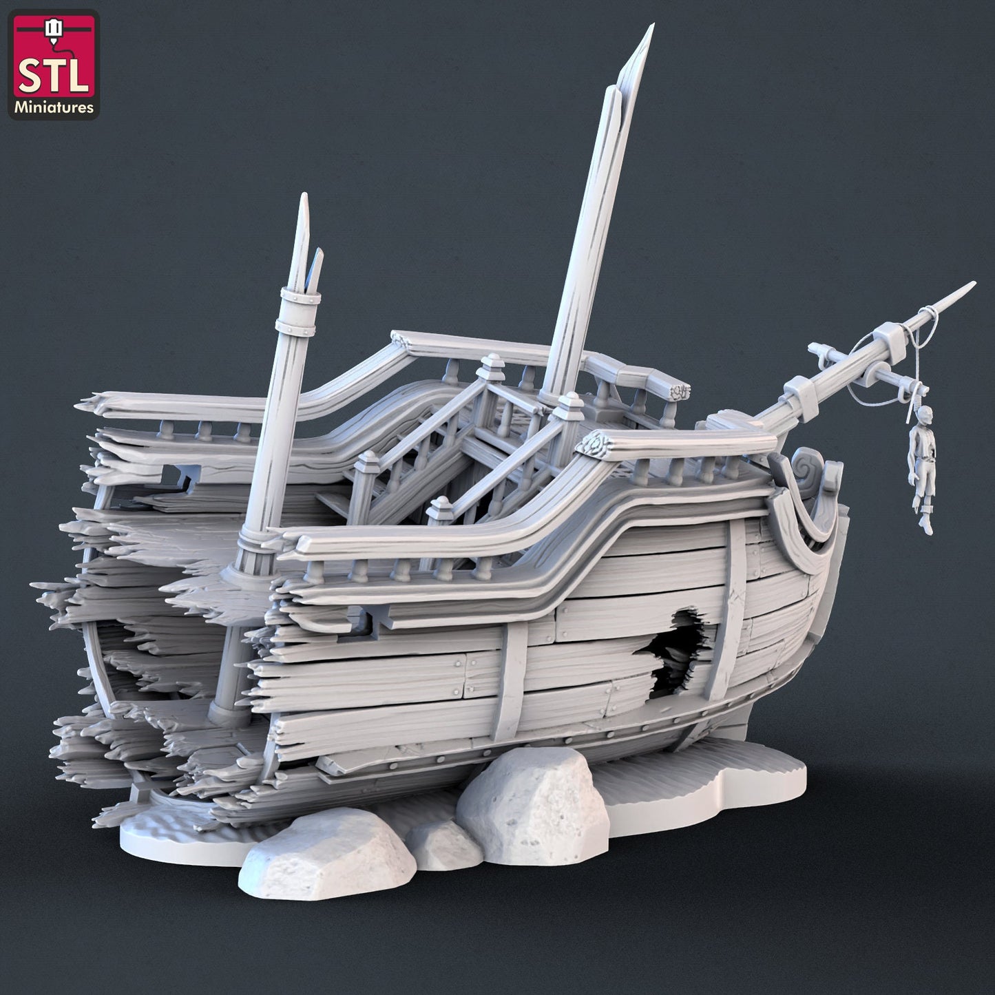 Wrecked Ship - Pirate Set