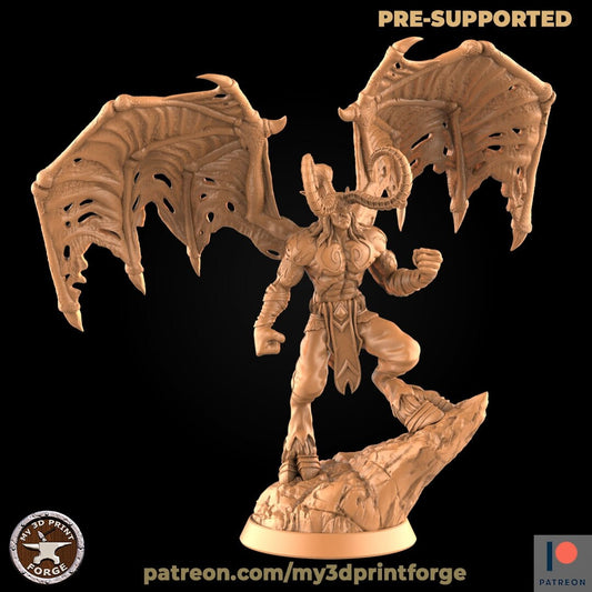 Demon Hunter - Rock - Unpainted Miniature