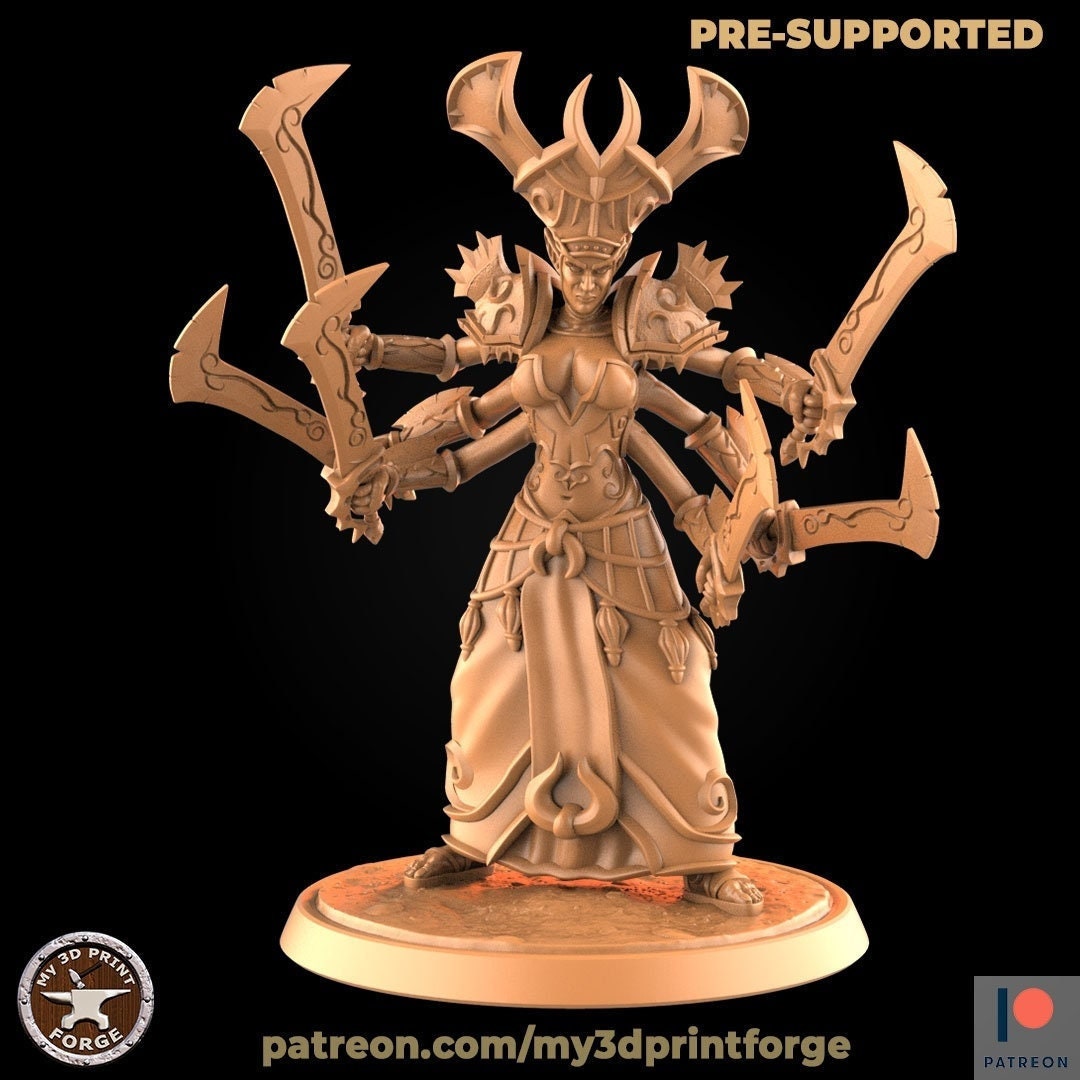 Shivarra Demon - Unpainted Miniature