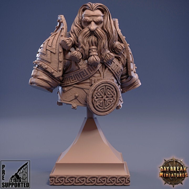 High Thane Ragnar - Dwarf Bust