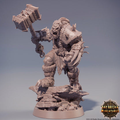 Zweitung Blutnagel - Orc Barbarian - Unpainted Miniature