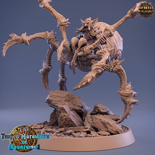 Goblin Spider Rider - with Spear