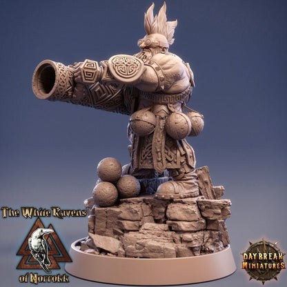 Yul Kaboom Grummer - Dwarf Cannoneer