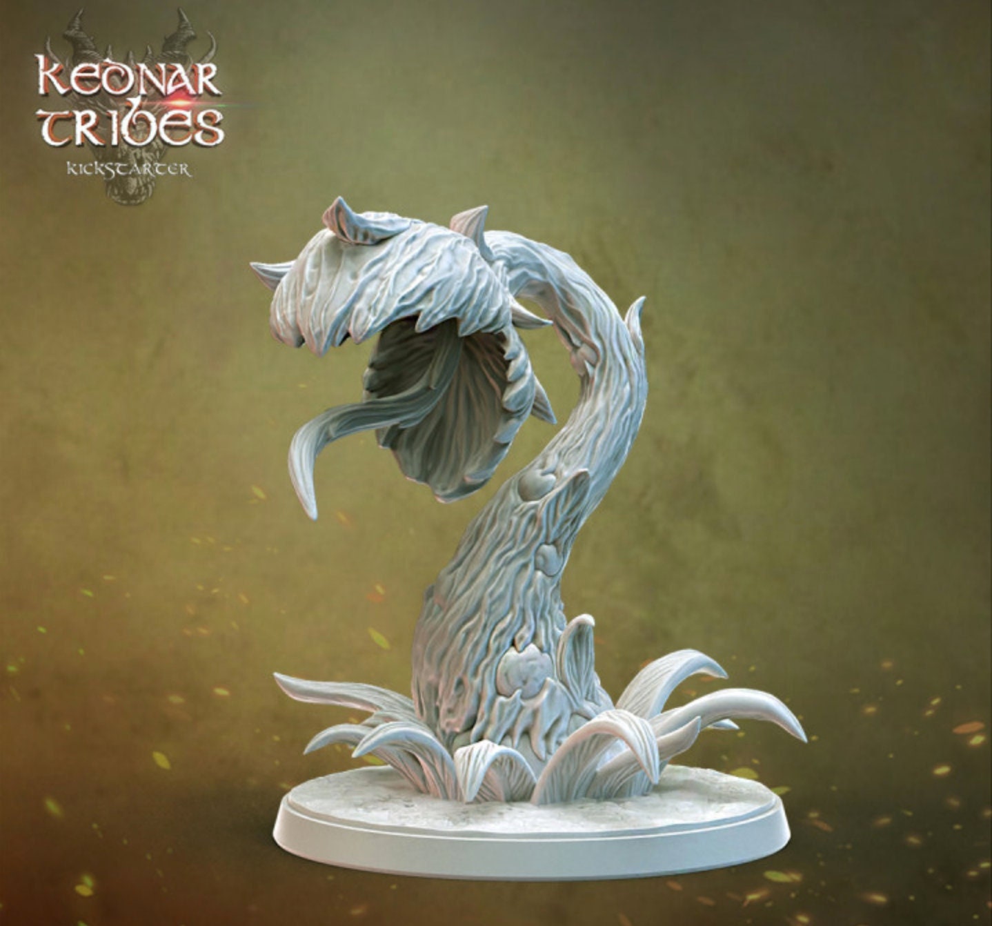 Carnivorous Plant - Unpainted Miniature – Ryn's Wild Menagerie