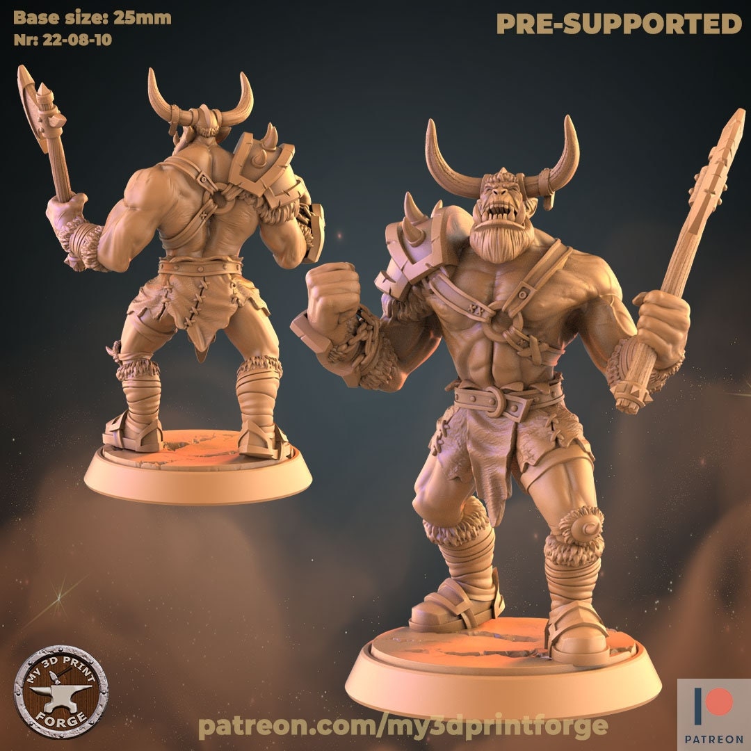 Orc Grunt - Raging - Unpainted Miniature