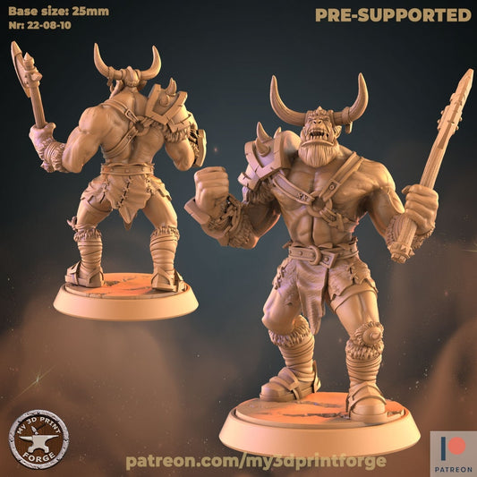 Orc Grunt - Raging - Unpainted Miniature