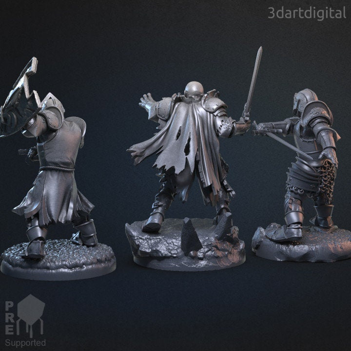 Zombie Warrior - Unpainted Miniature