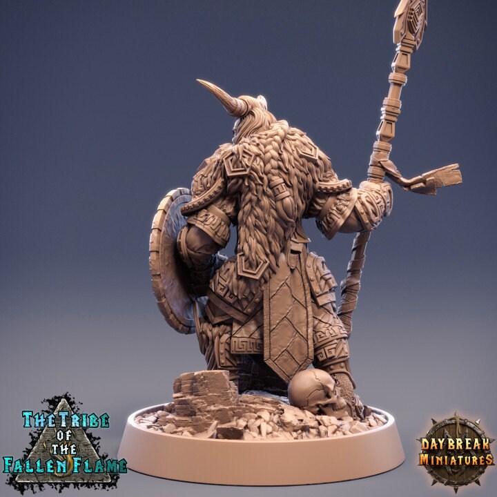 Geraia Stormspear - Hobgoblin Fighter - Unpainted Miniature