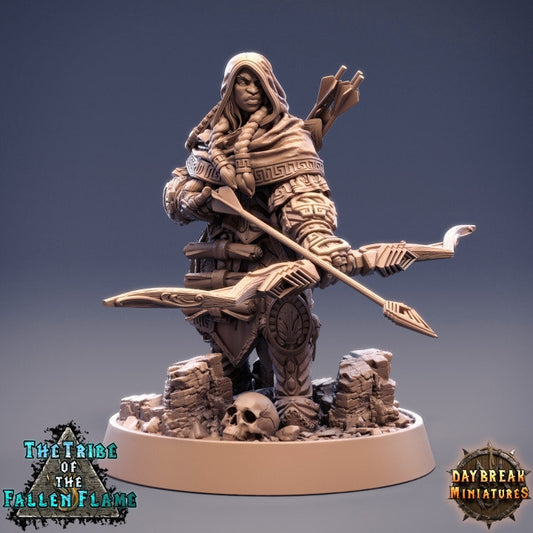 Juma Poisonbow - Hobgoblin Ranger - Unpainted Miniature