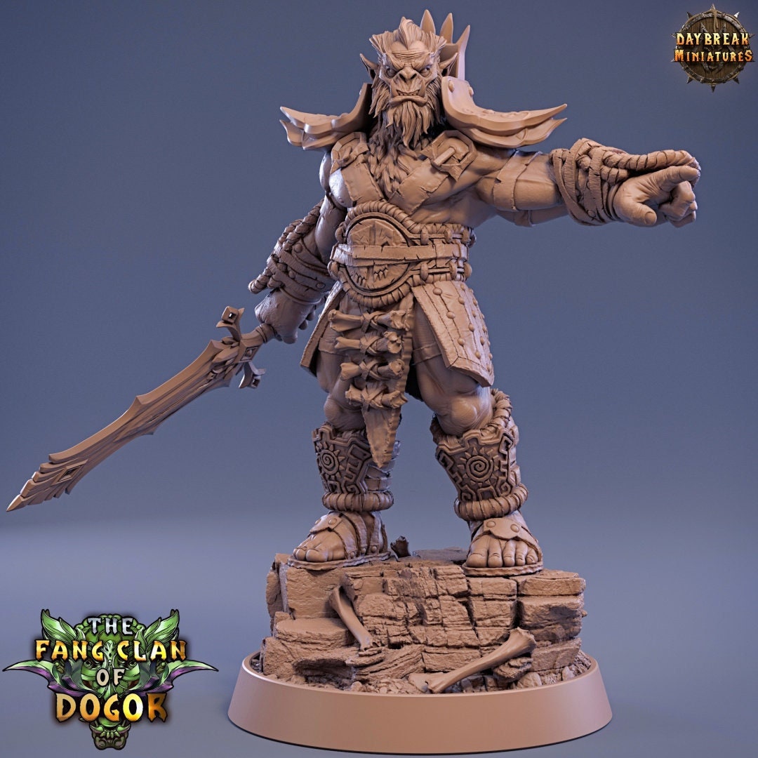 Bugbear Leader - Unpainted Miniature