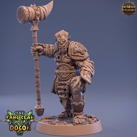 Hook Hangri - Bugbear Warrior - Unpainted Miniature