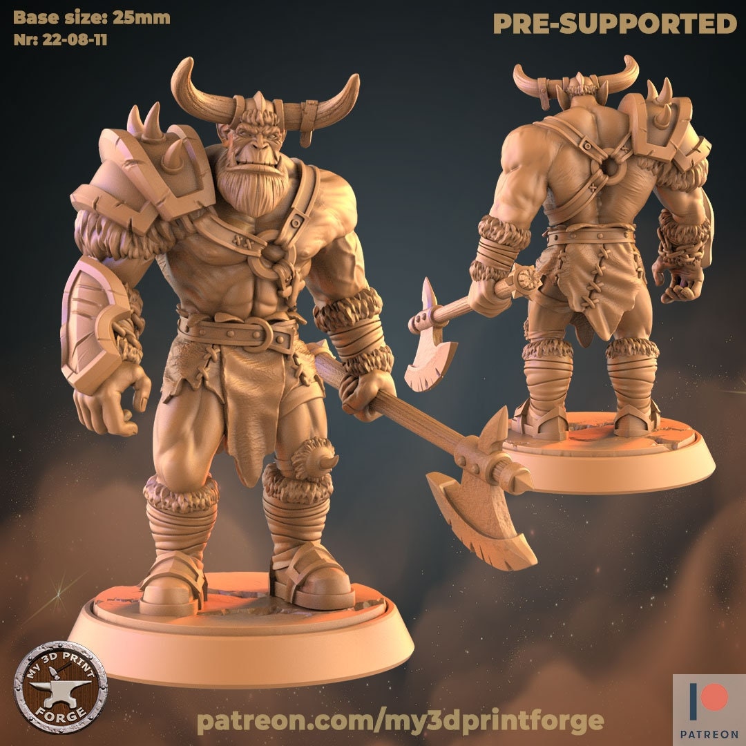 Orc Grunt - Standing - Unpainted Miniature