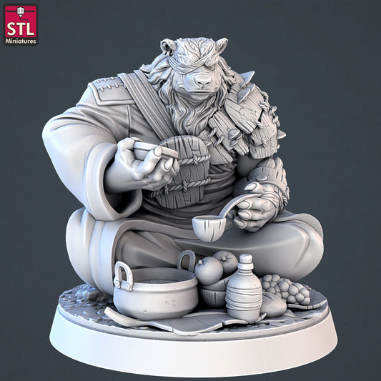 Bear Guardian - Forest Protector - Unpainted Miniature