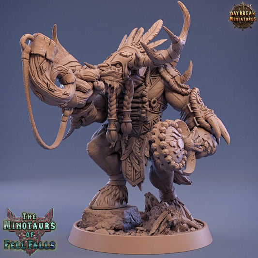 Talos Frakk - Minotaur with Horn - Unpainted Miniature