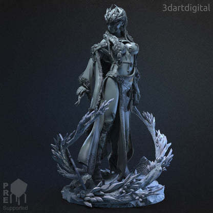 Frost Giant Sorceress - Unpainted Miniature