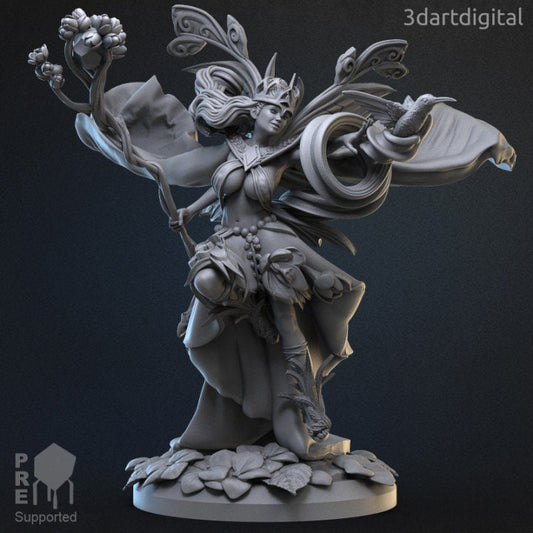 Fairy Queen - Bronaugh Tree-Mother - Unpainted Miniature