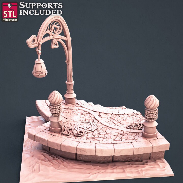 Elven Dock - Unpainted Miniature