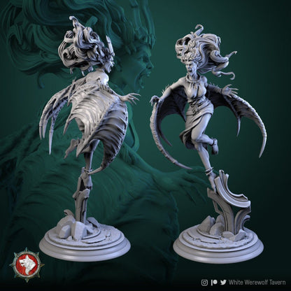 Mad Gallarta - Female Vampire - Unpainted Miniature