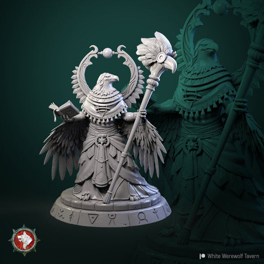 Aarakocra Priestess - Unpainted Miniature