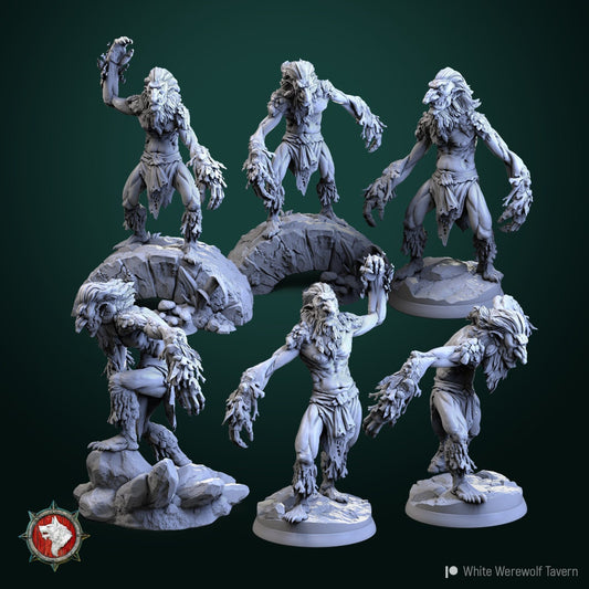 Troll Set - Unpainted Miniature