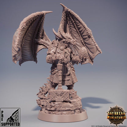 Zircon Firefang - Dragonborn Miniature