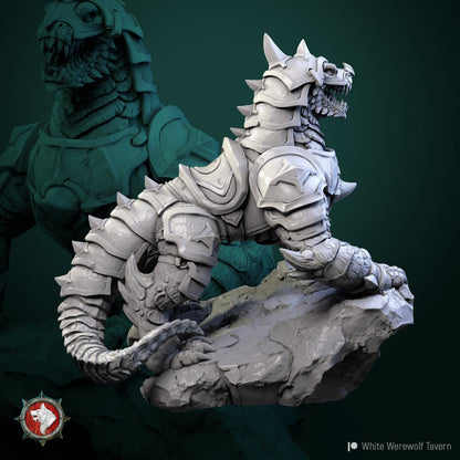 Dragonborn Beast - Unpainted Miniature