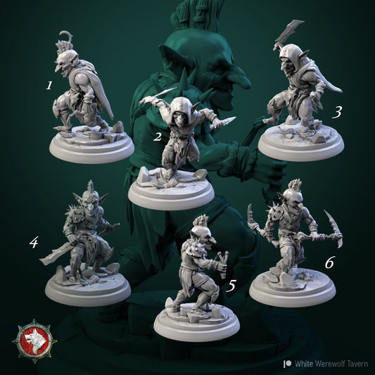 Angry Goblins Set - Unpainted Miniature