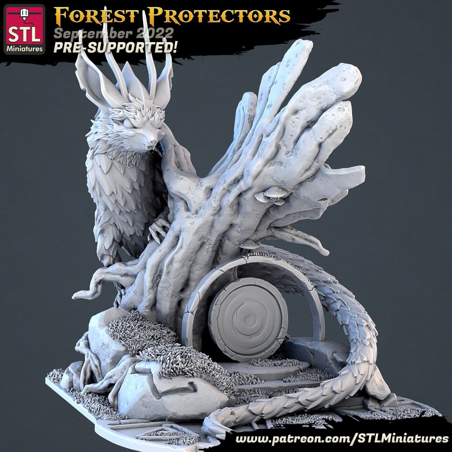 Forest Portal - Unpainted Miniature