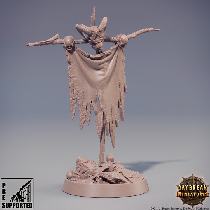 Banner - Battle Standard - Unpainted Miniature