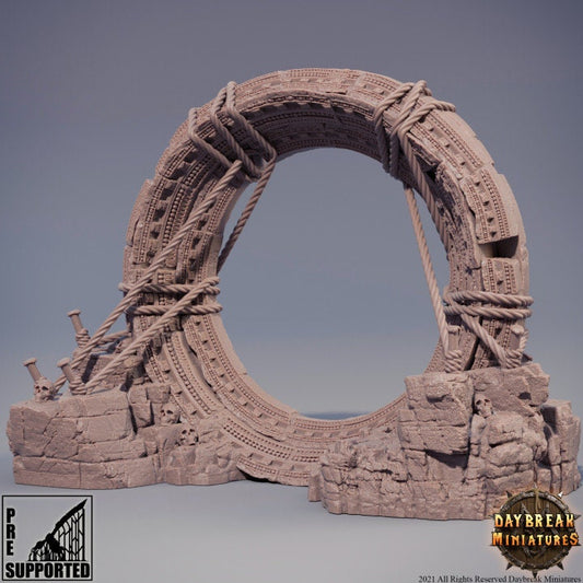 Round Portal - Unpainted Miniature