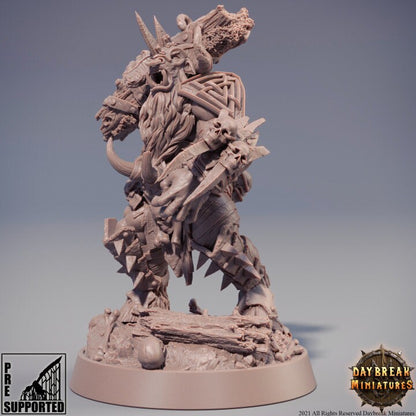 Slagna - Beastfolk - Unpainted Miniature