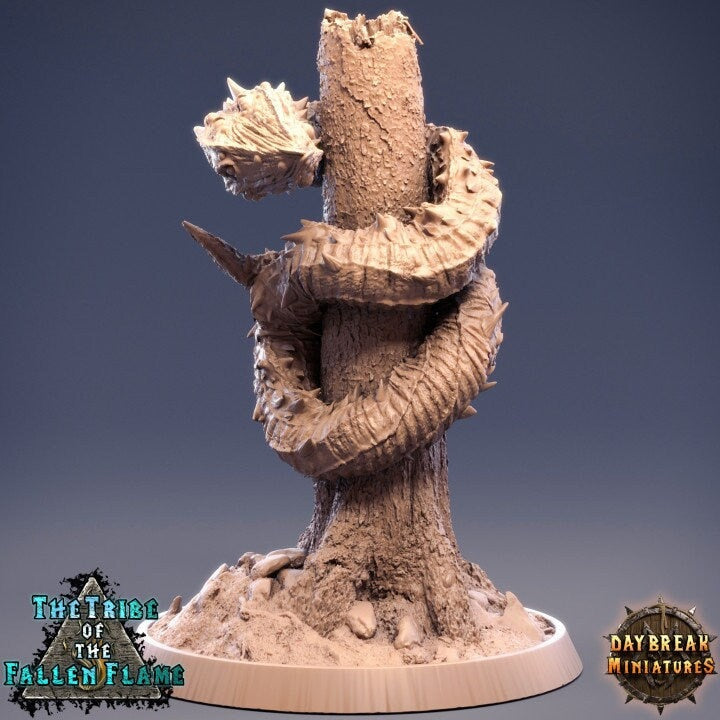 Young Deadwriggler - Young Sand Worm - Unpainted Miniature