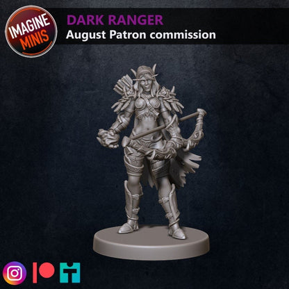 Dark Ranger - Unpainted Miniature