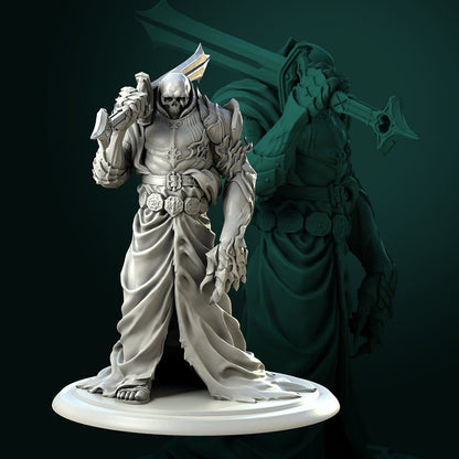 Vold - Undead Knight - Unpainted Miniature